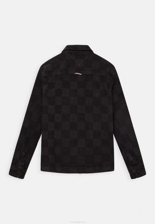 חולצת דמקה NX205609 bckcheckerboard Tommy Hilfiger