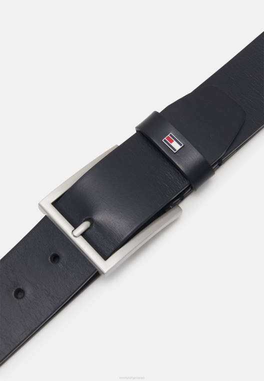 עסקי חגורות המפטון NX205613 שָׁחוֹר Tommy Hilfiger