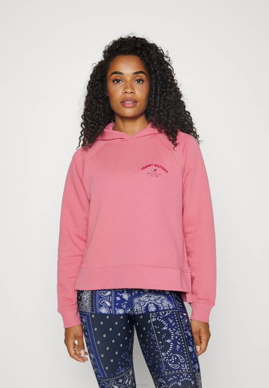 קפוצ'ון קפוצ'ון רגיל לאוניברסיטה NX205622 ורוד אנגלי Tommy Hilfiger