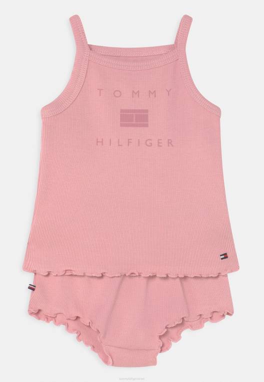 סט עליון לתינוקת NX205631 וָרוֹד Tommy Hilfiger