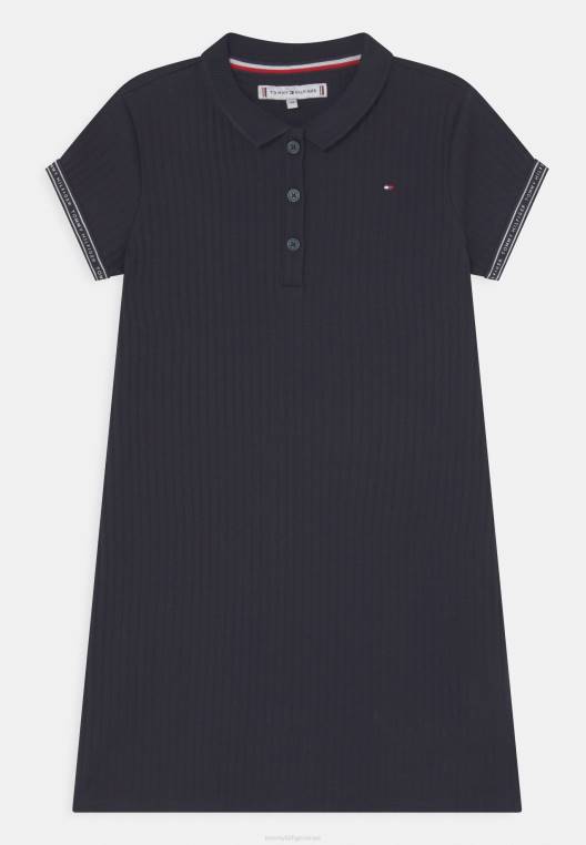 שמלת טייפ שמלת ג'רסי NX205652 שמיים מדבריים Tommy Hilfiger