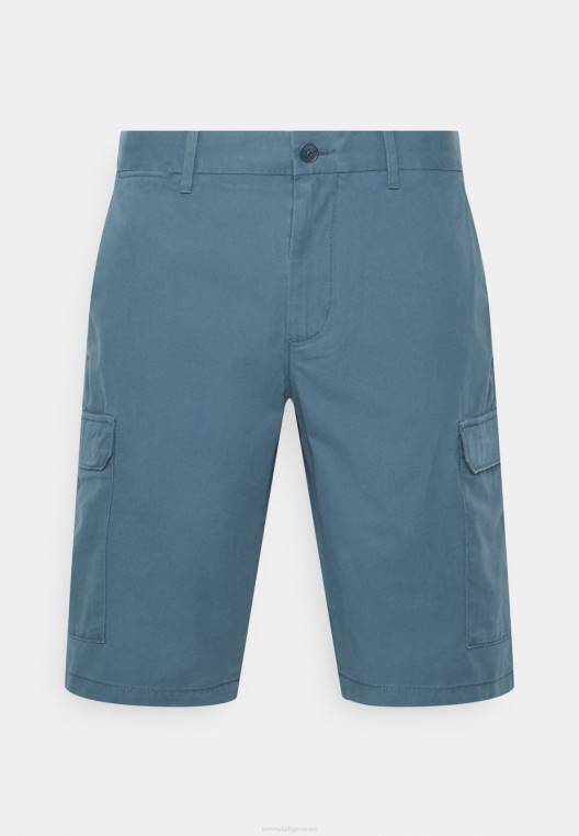 מכנסי ג'ון קצרים NX205653 כחול פחם Tommy Hilfiger
