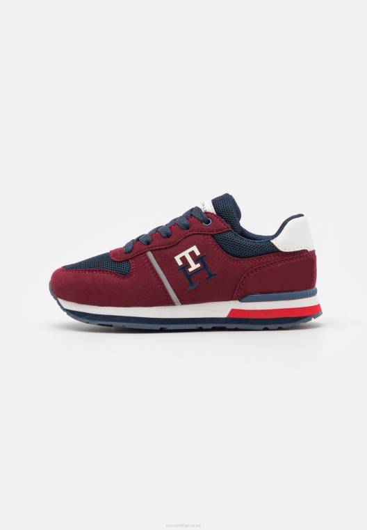 מאמנים NX205672 בורדו/כחול Tommy Hilfiger