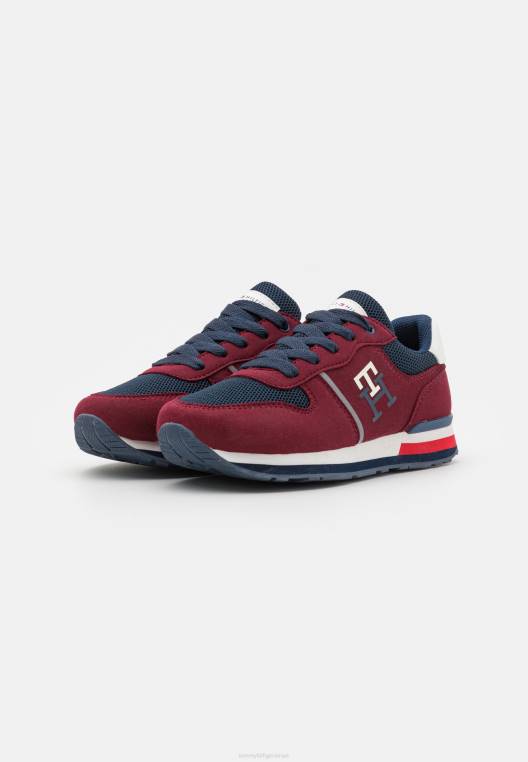 מאמנים NX205672 בורדו/כחול Tommy Hilfiger