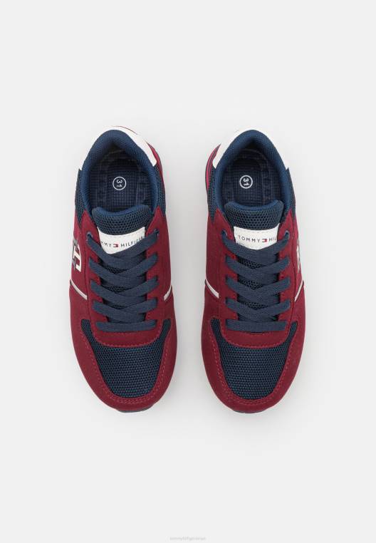 מאמנים NX205672 בורדו/כחול Tommy Hilfiger