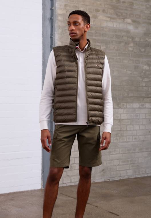 חזיית אפוד שניתן לארוז NX205688 צבאי דהוי Tommy Hilfiger