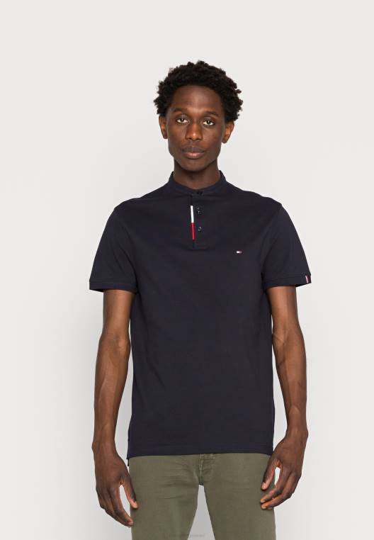 חולצת טריקו בהדפס מאו עם כיסום NX205733 שמיים מדבריים Tommy Hilfiger