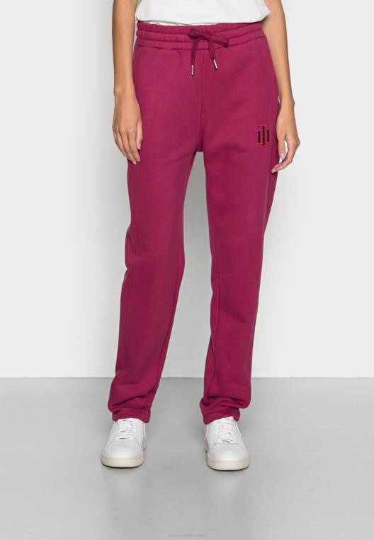 מכנסי הטרנינג NX205752 אודם ארגמן Tommy Hilfiger