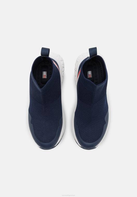 נעלי ספורט גבוהות יוניסקס NX205780 כְּחוֹל Tommy Hilfiger