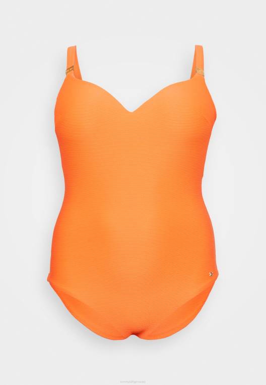 פסים חתיכה אחת פלוס בגד ים NX205788 אלמוג הוואי Tommy Hilfiger