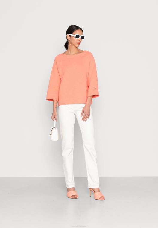 סווטשירט סלאב טרי NX205790 פריחת האלמוגים Tommy Hilfiger