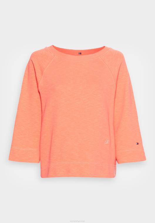 סווטשירט סלאב טרי NX205790 פריחת האלמוגים Tommy Hilfiger