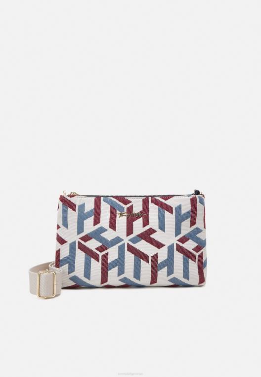 נרתיק שטוח בעיר לרוחב תיק גוף NX205793 בז' Tommy Hilfiger