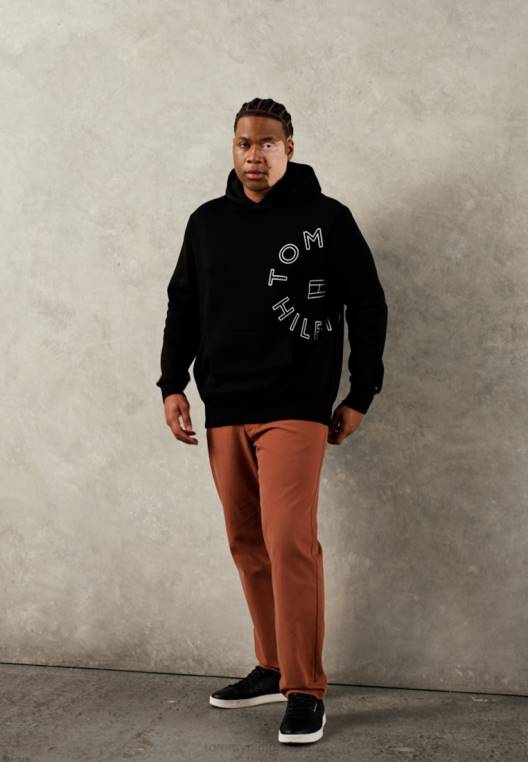 צ'ינו של מדיסון NX205799 אדום כהה Tommy Hilfiger