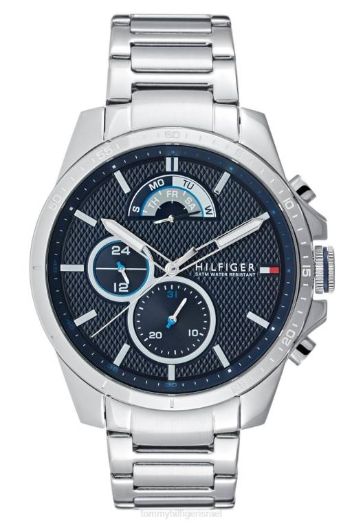 שעון NX205803 בצבע כסף Tommy Hilfiger