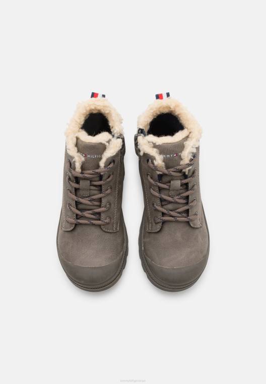 מגפוני שרוכים לשני המינים NX205806 אפור Tommy Hilfiger