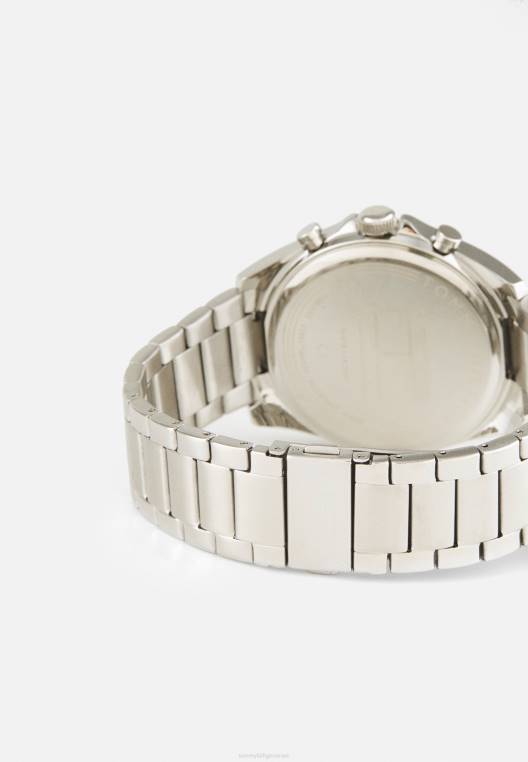 שעון כרונוגרף בייקר NX205807 בצבע כסף/כחול Tommy Hilfiger