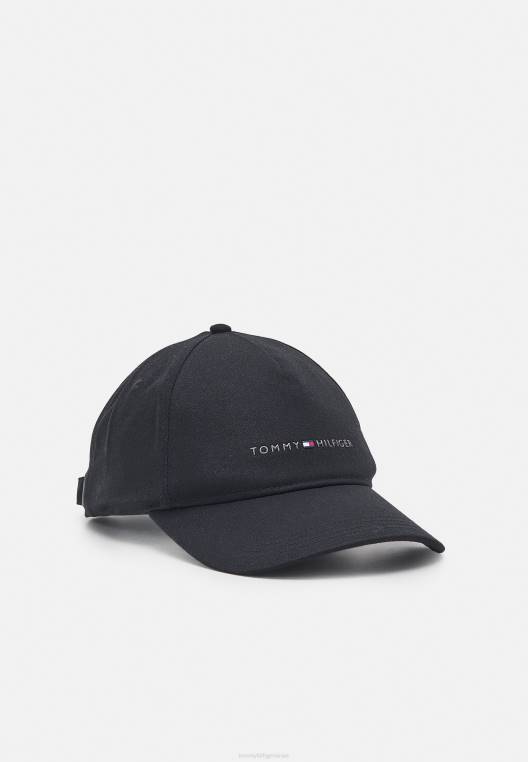 כובע יוניסקס במרכז העיר NX205819 שָׁחוֹר Tommy Hilfiger