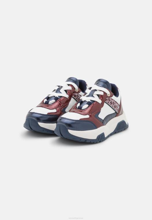 מאמנים NX205850 כחול/בורדו/לבן Tommy Hilfiger