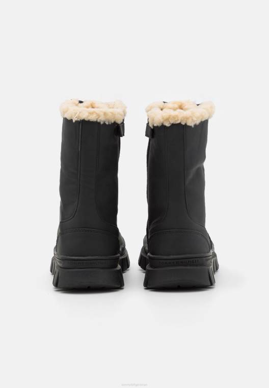 מגפי שרוכים לשני המינים NX205852 שָׁחוֹר Tommy Hilfiger