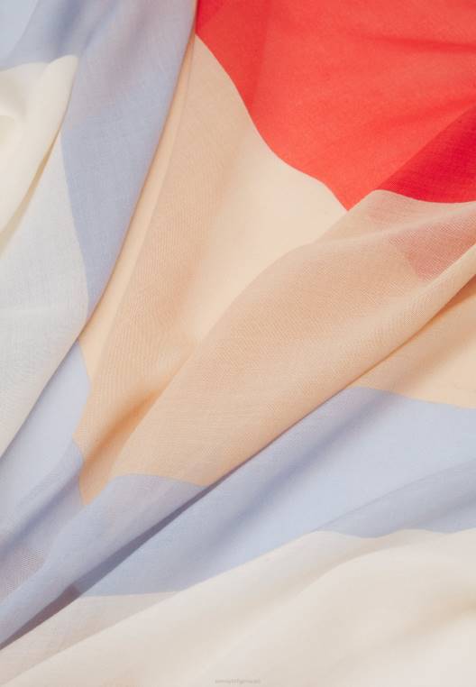 צעיף חיוני NX205872 חימר כפרי Tommy Hilfiger