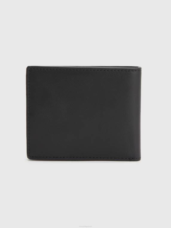 נוסעים עירוניים ארנק כרטיס אשראי קטן NX20587 שָׁחוֹר Tommy Hilfiger