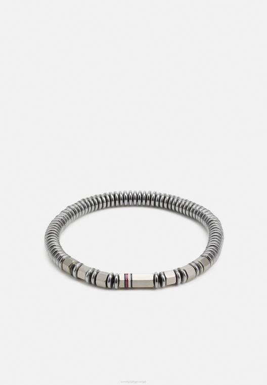 צמיד משפחתי חרוזים NX205883 בצבע כסף Tommy Hilfiger