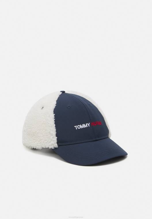 כובע יוניסקס חם ארגוני NX205899 שמיים מדבריים Tommy Hilfiger