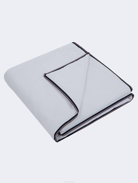 סט כיסוי שמיכה של מרינר מיטת קווין NX2058 לבן Tommy Hilfiger