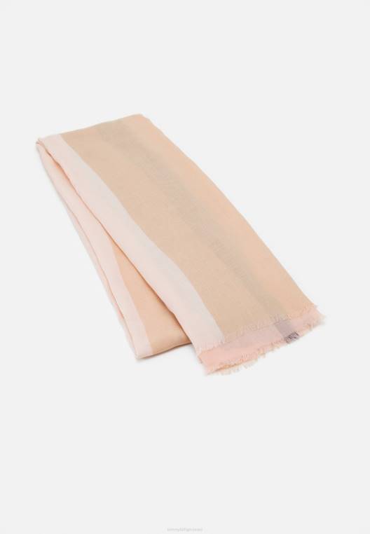 צעיף חיוני NX205911 תערובת ורודה Tommy Hilfiger