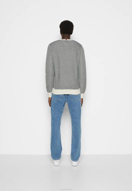 מגשר בעל מרקם צווארון דו גוונים NX205915 שֶׁנהָב Tommy Hilfiger