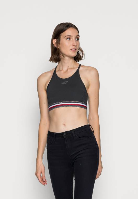 חלק עליון בעוצמת אור NX205925 אברש אפור כהה Tommy Hilfiger