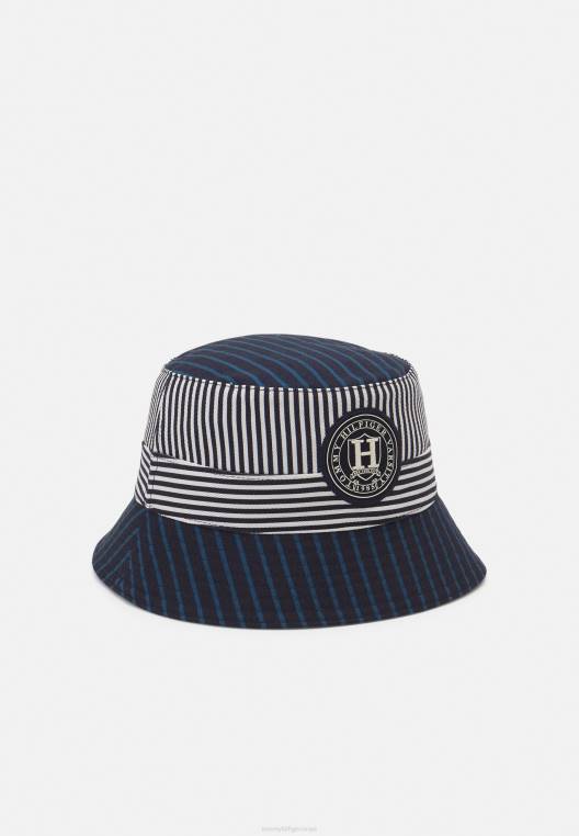 כובע דלי פרימיום קז'ואל יוניסקס NX205926 איתקה Tommy Hilfiger