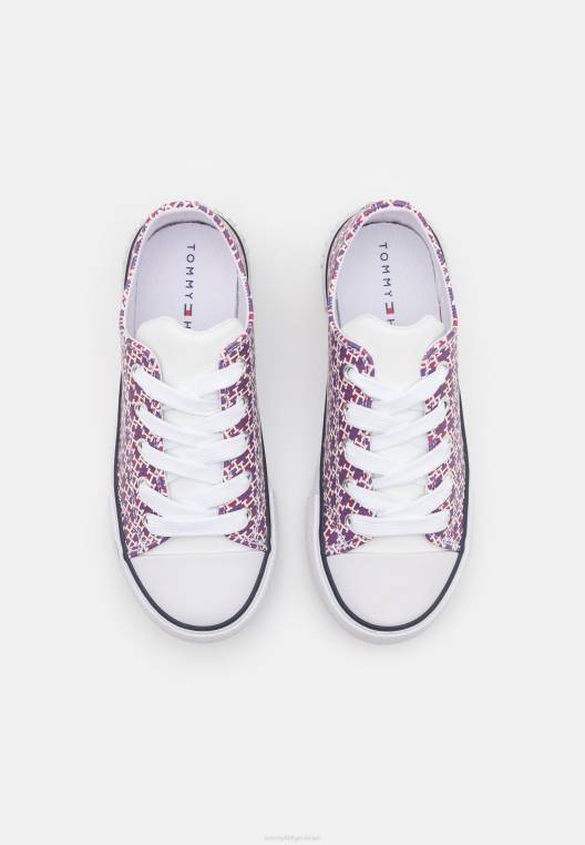 מאמנים NX205933 לבן/בורדו Tommy Hilfiger