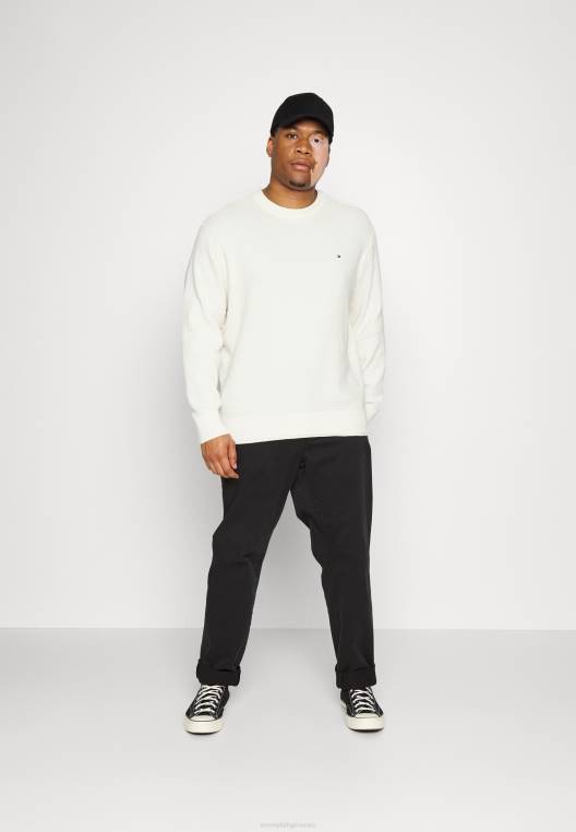 מגשר מבנה רשת צוואר צוואר NX205942 שֶׁנהָב Tommy Hilfiger