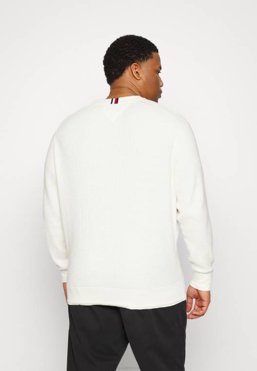 מגשר מבנה רשת צוואר צוואר NX205942 שֶׁנהָב Tommy Hilfiger