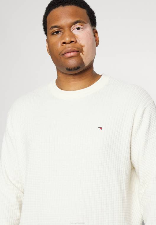 מגשר מבנה רשת צוואר צוואר NX205942 שֶׁנהָב Tommy Hilfiger