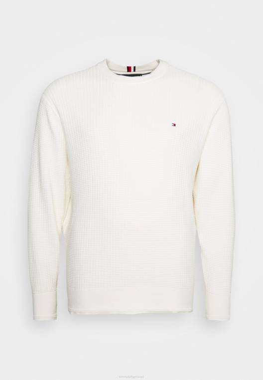 מגשר מבנה רשת צוואר צוואר NX205942 שֶׁנהָב Tommy Hilfiger