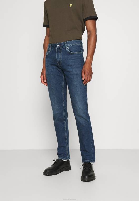 ג'ינס ישר דנטון בגזרה דקיקה NX205966 אוסטין אינדיגו Tommy Hilfiger