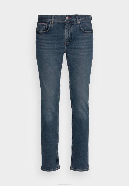 ג'ינס דנטון ברגליים ישרות NX206015 ג'ייס אינדיגו Tommy Hilfiger