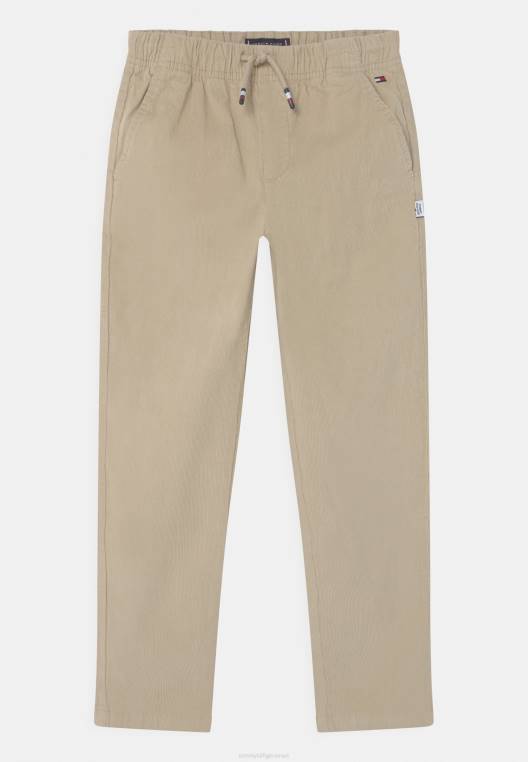 למשוך מכנסיים מכנסיים NX206026 חול סוואנה Tommy Hilfiger