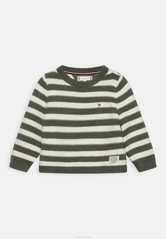 מגשר לתינוק NX206056 פס ירוק אבלון Tommy Hilfiger