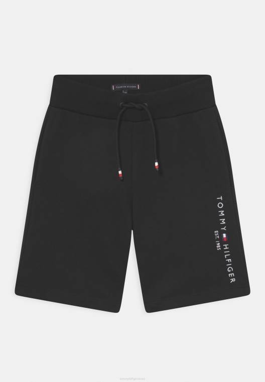 מכנסיים קצרים חיוניים NX206070 שָׁחוֹר Tommy Hilfiger