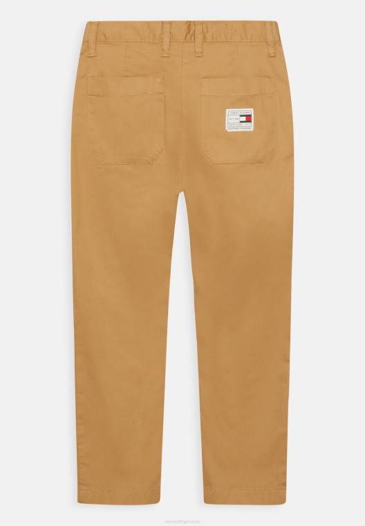 צ'ינו קפלים NX206080 חאקי קלאסי Tommy Hilfiger