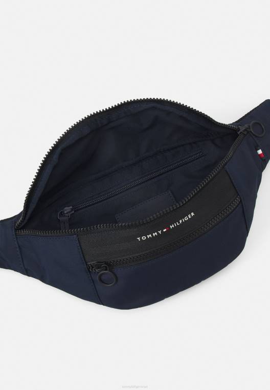 תיק תחתונים לשני המינים אופק צולב גוף NX206091 חלל כחול Tommy Hilfiger