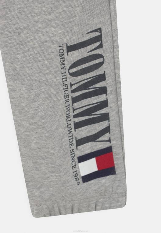 תחתונים גרפיים של אימונית NX206096 אברש אפור בהיר Tommy Hilfiger