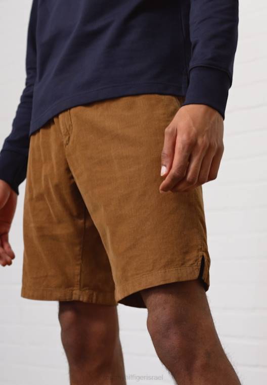 הארלם ללבוש מכנסיים קצרים NX206139 חאקי מדברי Tommy Hilfiger