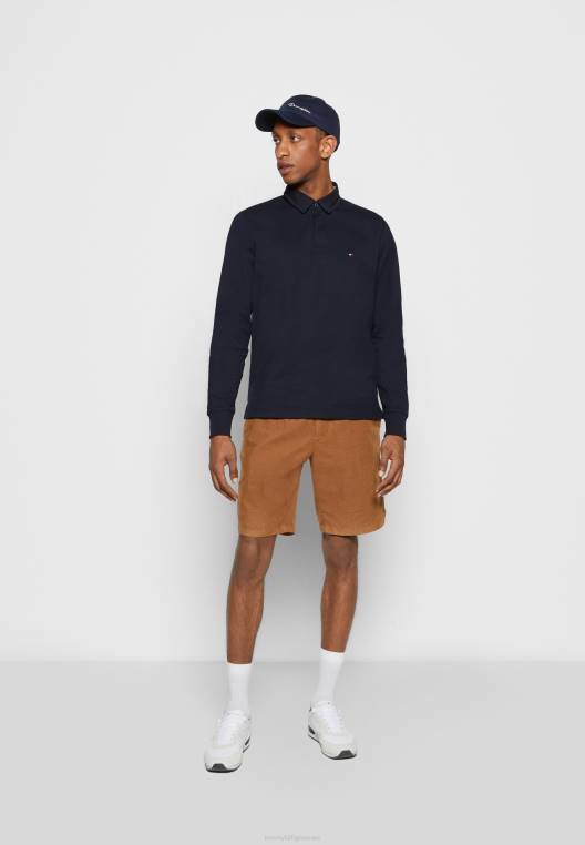 הארלם ללבוש מכנסיים קצרים NX206139 חאקי מדברי Tommy Hilfiger