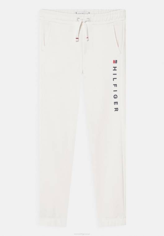 תחתונים של אימונית יוניסקס עם לוגו NX206146 לבן עתיק Tommy Hilfiger