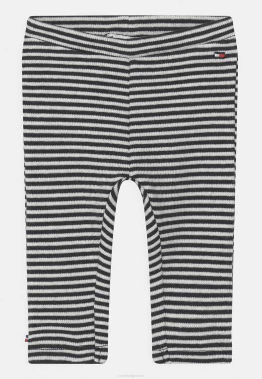 מכנסי חותלות לשני המינים לתינוק NX206150 לבן/רב עתיק Tommy Hilfiger